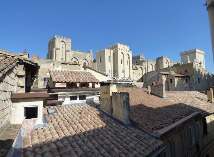 亞維農La Vue Du Palais公寓 外观 照片
